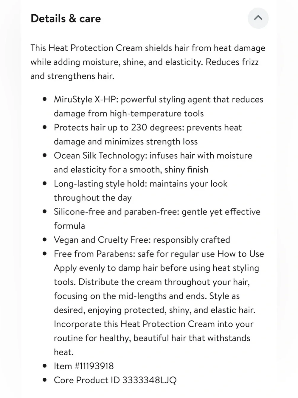 Sachajuan Heat Protection Hair Cream 5.1 oz